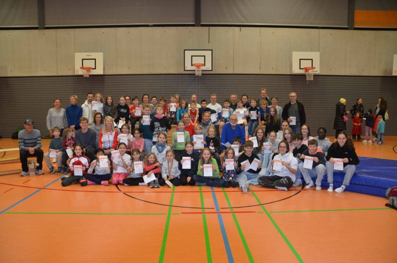 Unsere Sportabzeichenverleihung fand am 12.12.2024 statt.